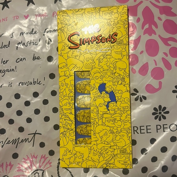 MAC Cosmetics Other - The Simpsons MAC nail stickers
